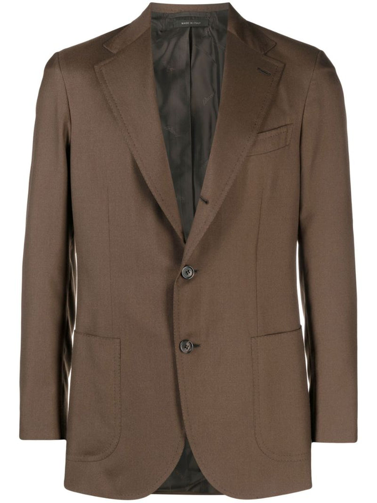 Brown Amalfi Single Breasted Blazer