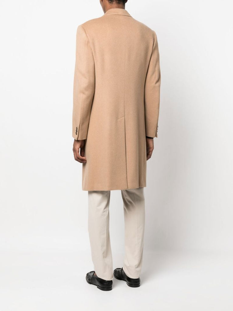 Brown Brunico Double Breasted Coat