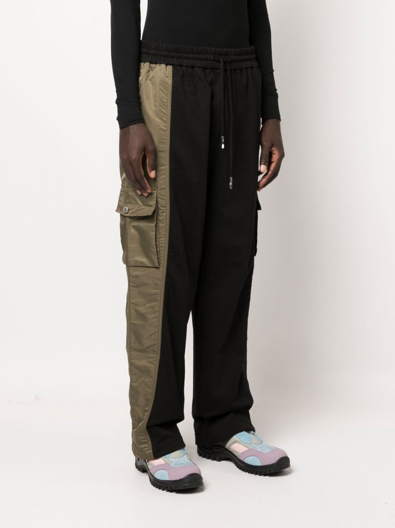 Black Phoenix Panelled Cotton Trousers