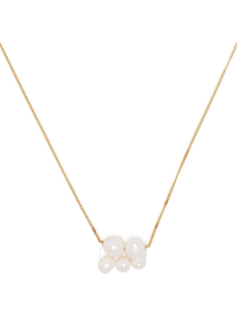 Gold Vermeil What's the Big Idea? Pearl Necklace