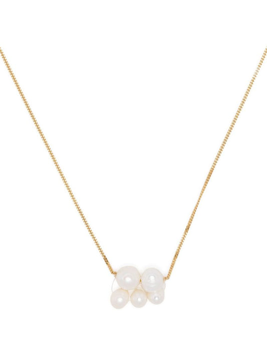 Gold Vermeil What's the Big Idea? Pearl Necklace