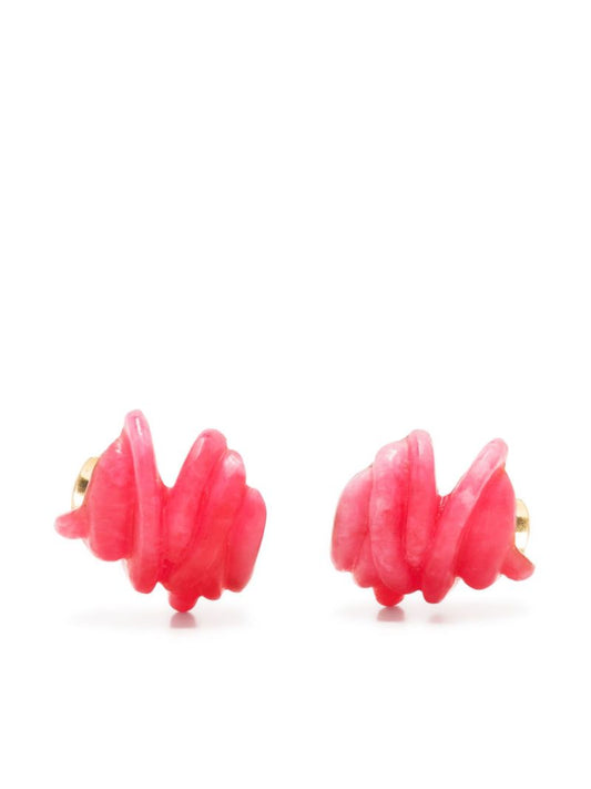 Gold Vermeil Clash Hoop Earrings