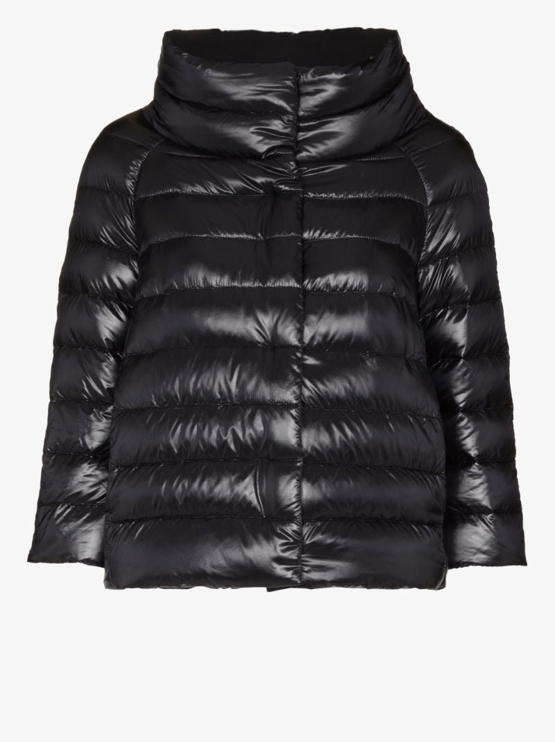 Black Sofia Ultralight Puffer Jacket