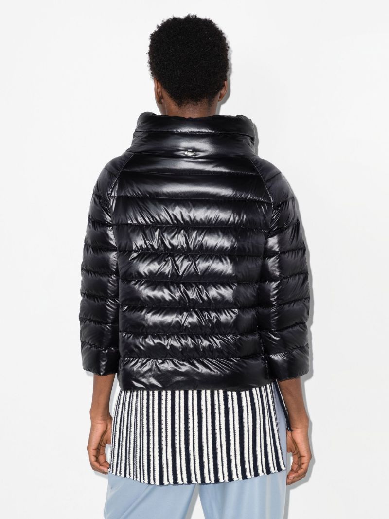 Black Sofia Ultralight Puffer Jacket