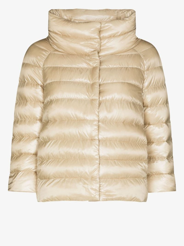 Neutral Ultralight Quilted Puffer Jacket