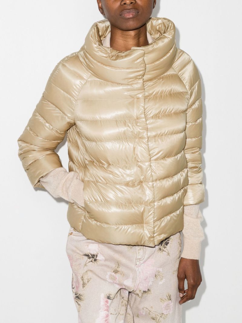 Neutral Ultralight Quilted Puffer Jacket