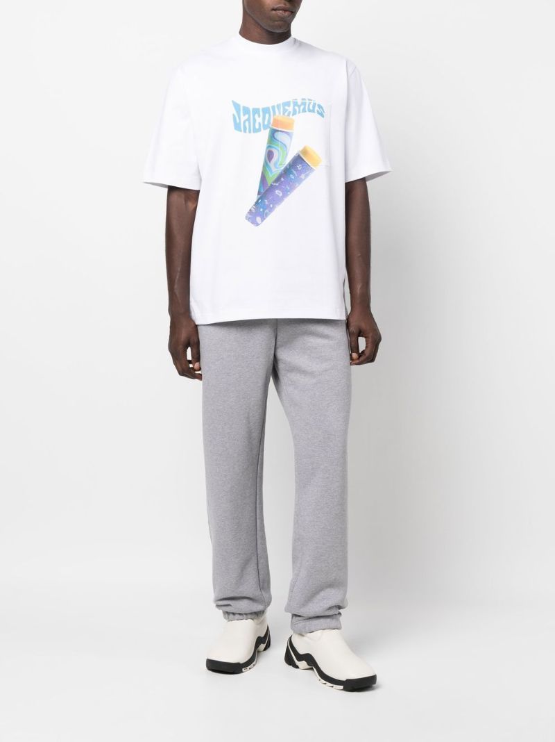 Grey Le Jogging Organic Cotton Track Pants