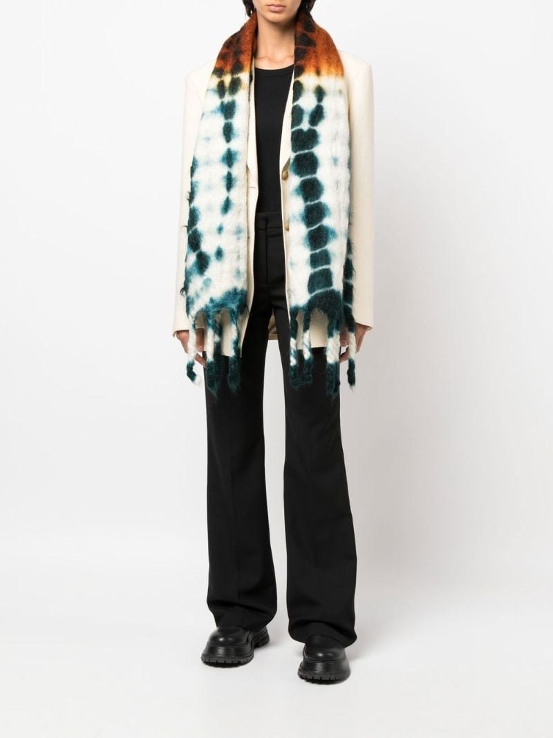 Neutral Plus Tie-dye Scarf