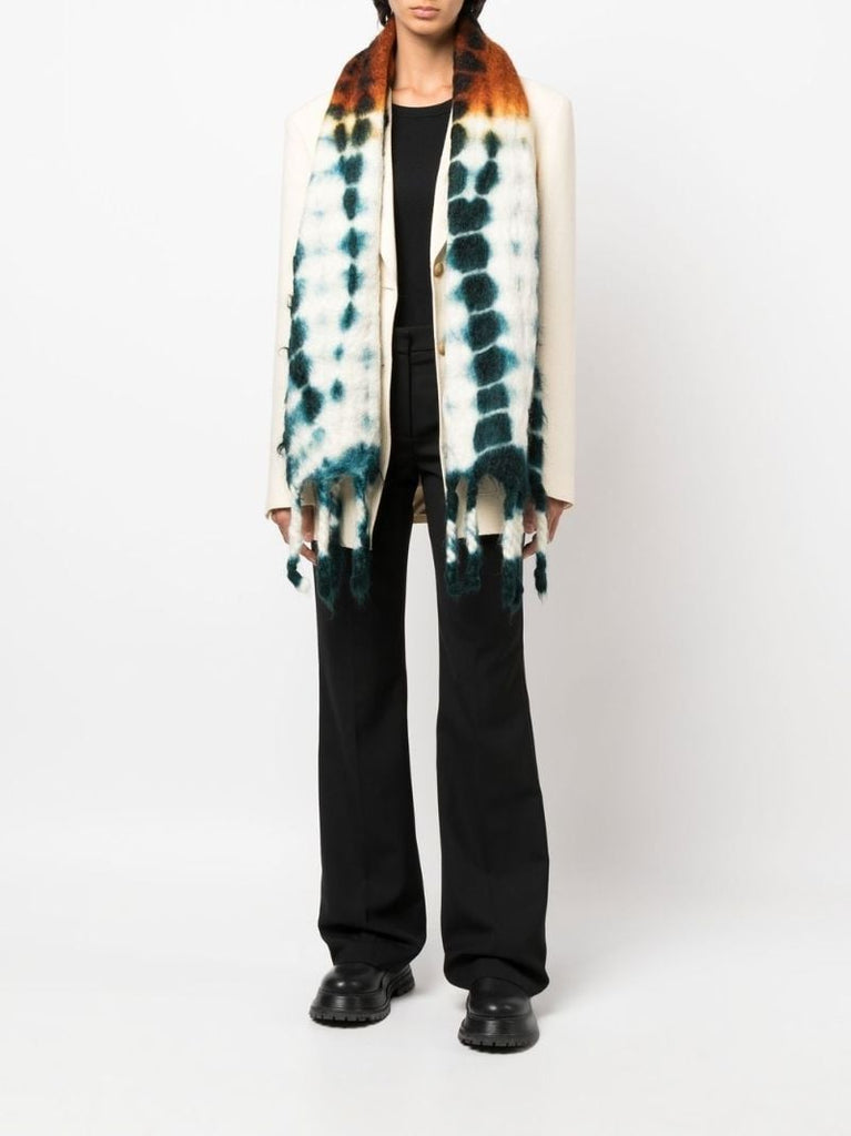 Neutral Plus Tie-dye Scarf