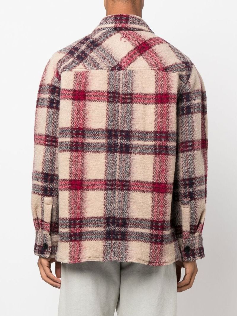 Neutral Kevront Check Shirt Jacket