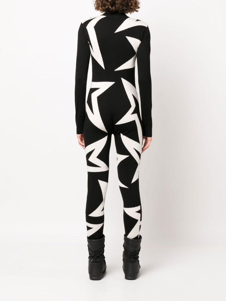 Black Star Merino Wool Jumpsuit