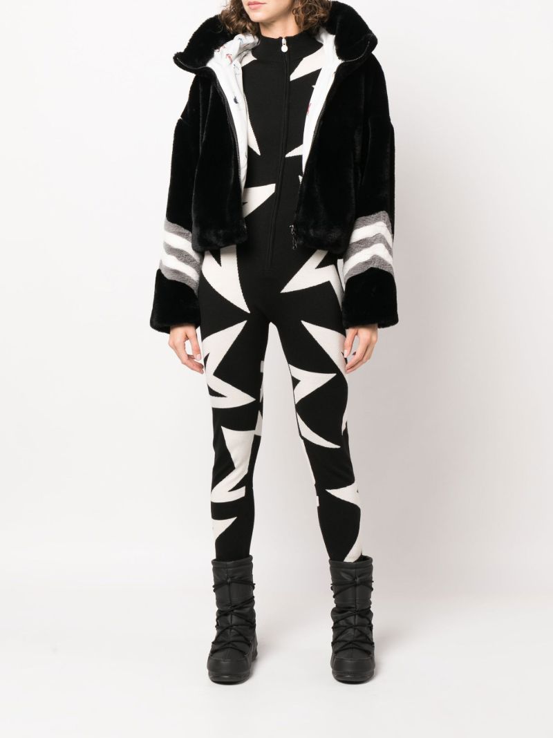 Black Star Merino Wool Jumpsuit
