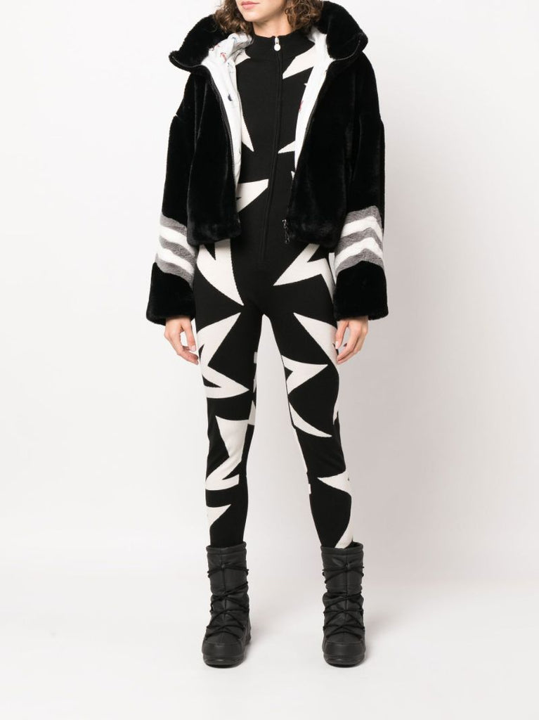 Black Star Merino Wool Jumpsuit
