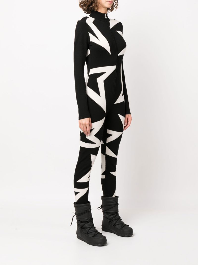 Black Star Merino Wool Jumpsuit