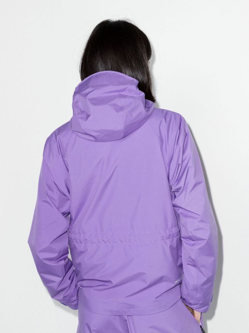 Purple Tullins Hooded Jacket