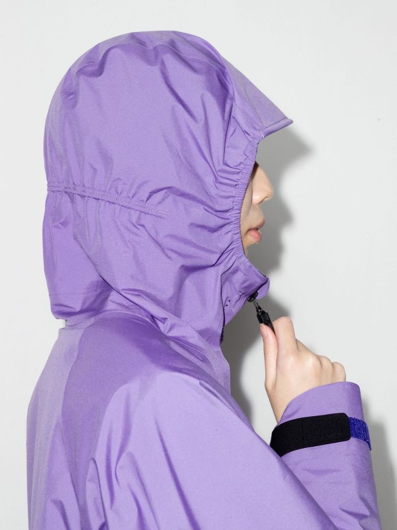Purple Tullins Hooded Jacket