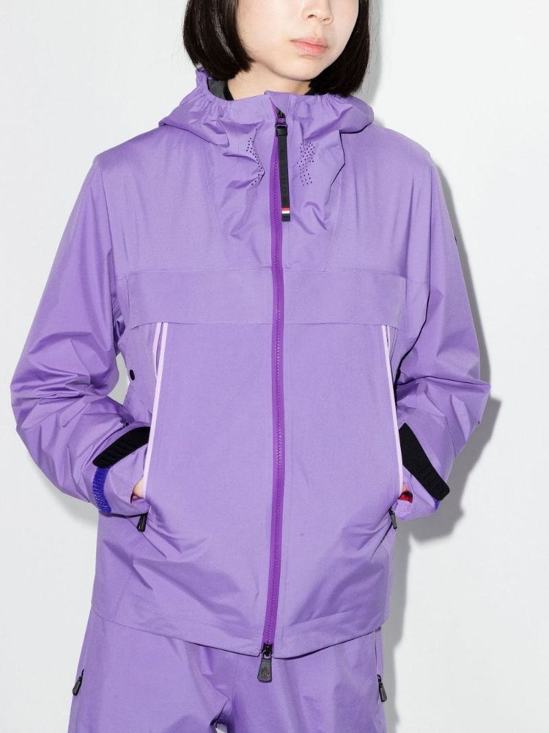 Purple Tullins Hooded Jacket