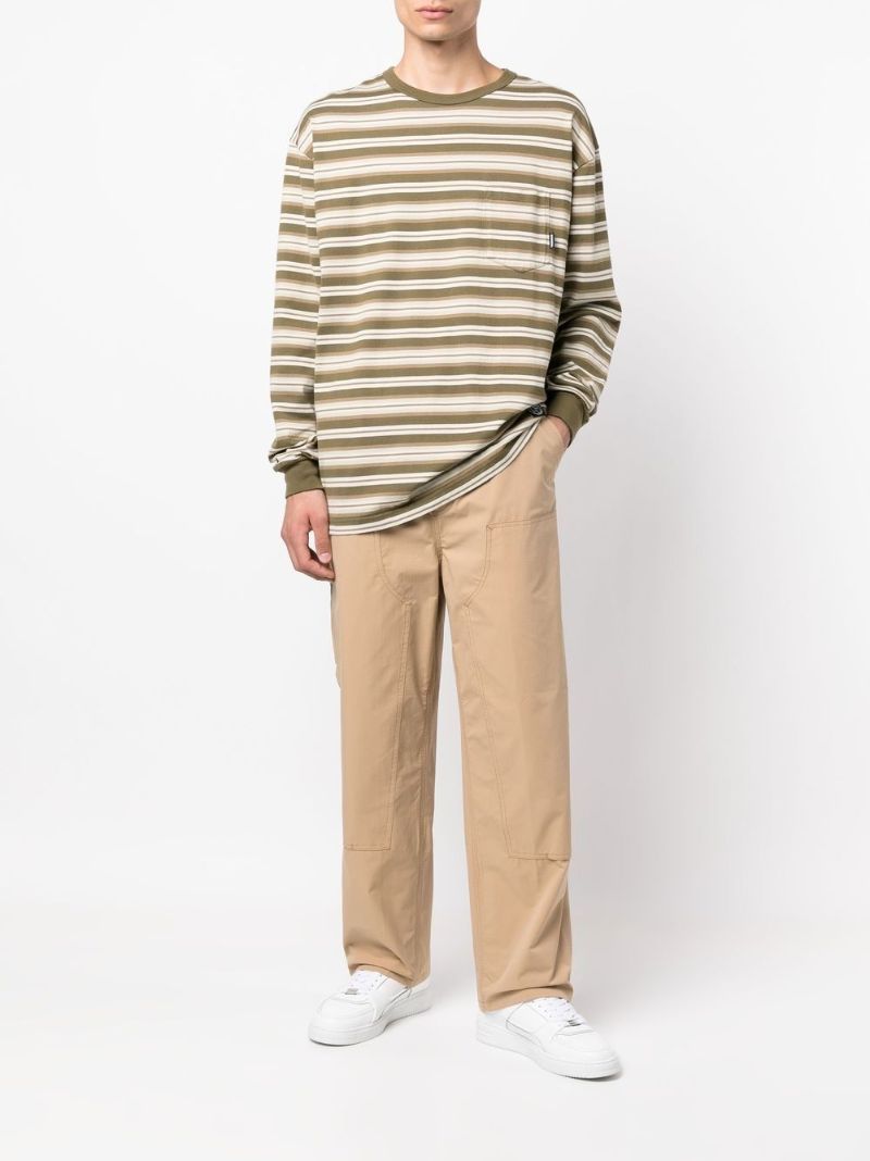 Neutral Montana Straight-leg Trousers