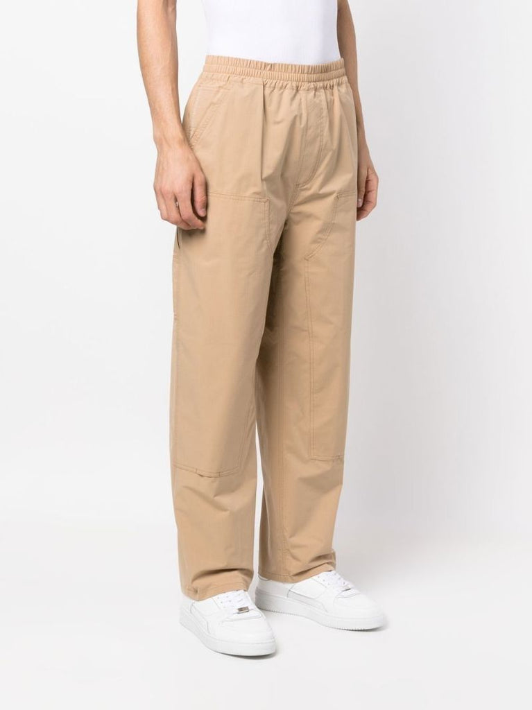 Neutral Montana Straight-leg Trousers