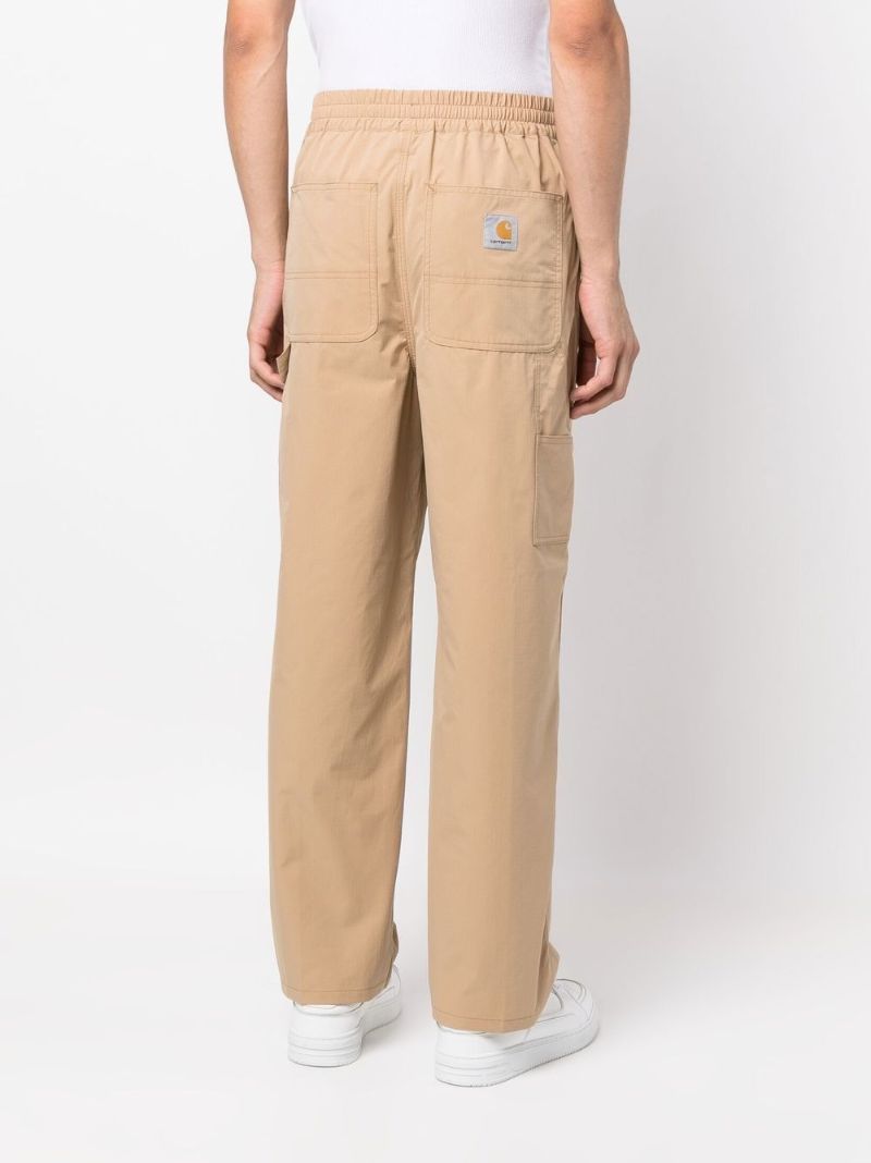 Neutral Montana Straight-leg Trousers