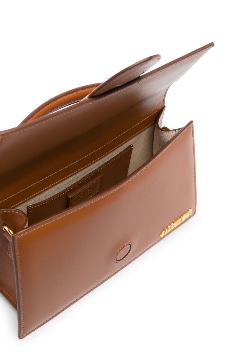 Brown Le Grand Bambino Leather Cross Body Bag