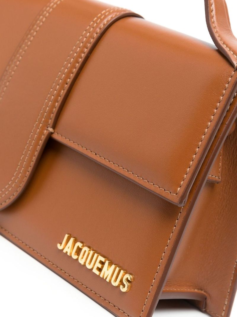Brown Le Grand Bambino Leather Cross Body Bag