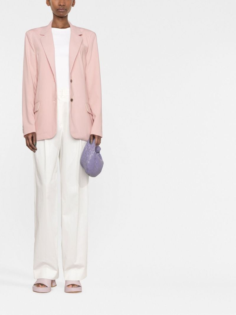 Pink Symone Single-breasted Blazer
