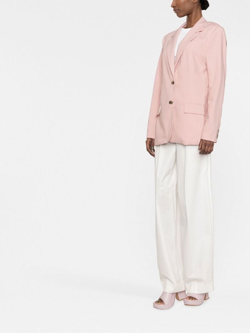 Pink Symone Single-breasted Blazer