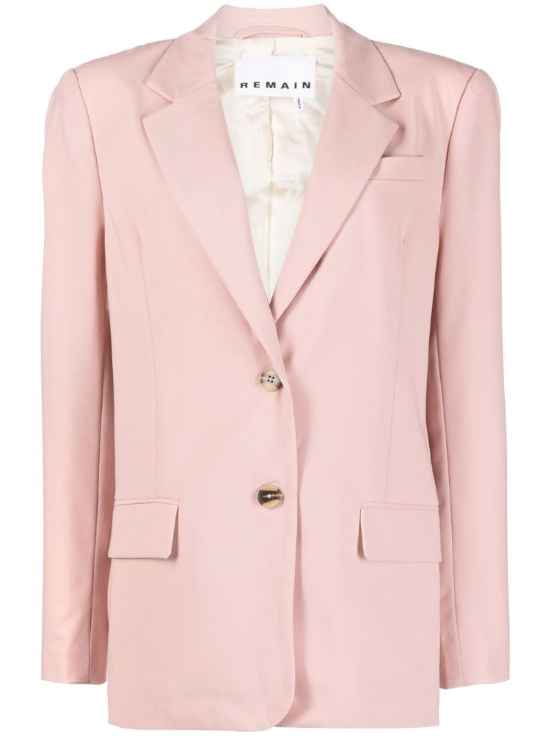 Pink Symone Single-breasted Blazer