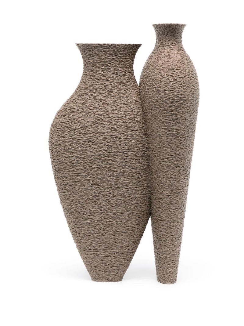 Brown Loire Vessel Tall Vase