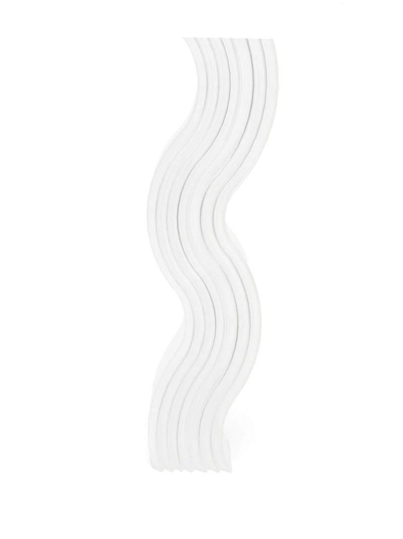 White Capsule Iv 3d Printed Vase