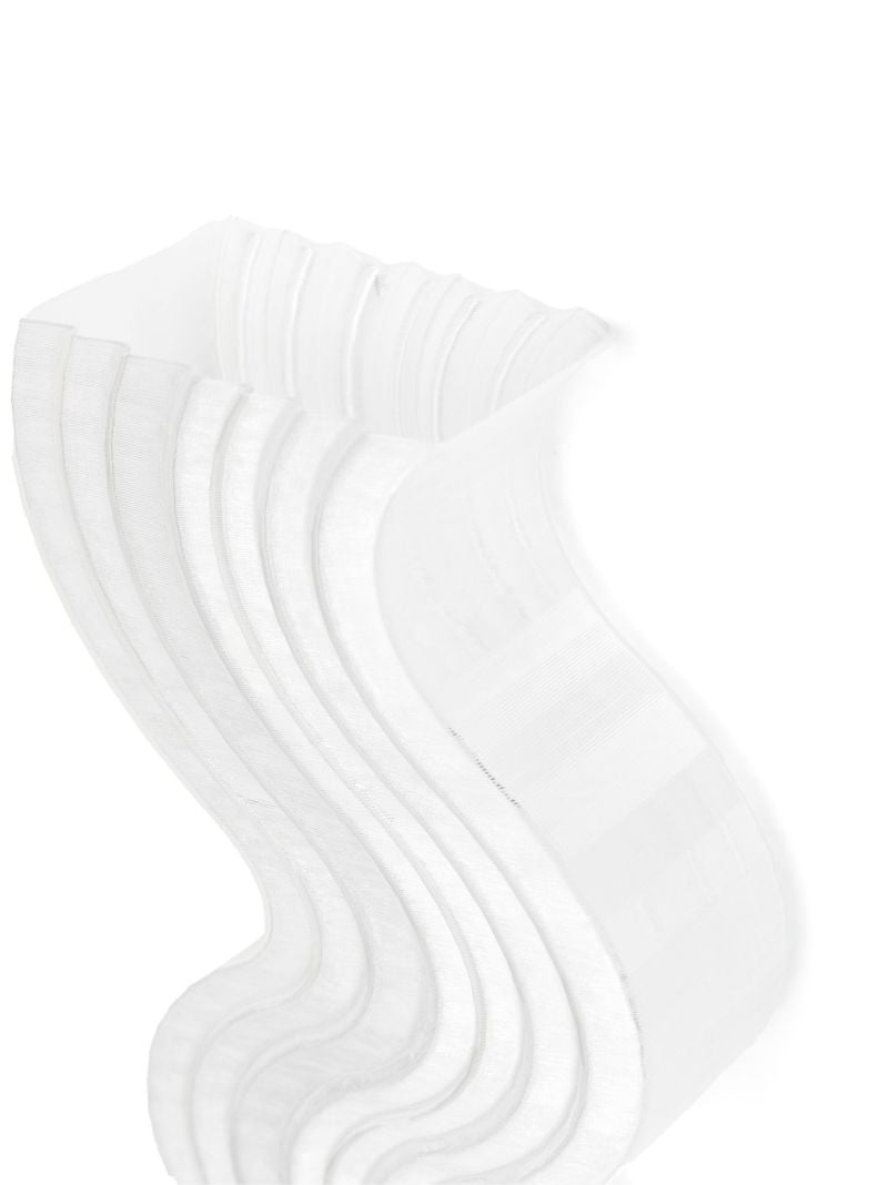 White Capsule Iii 3d Printed Vase