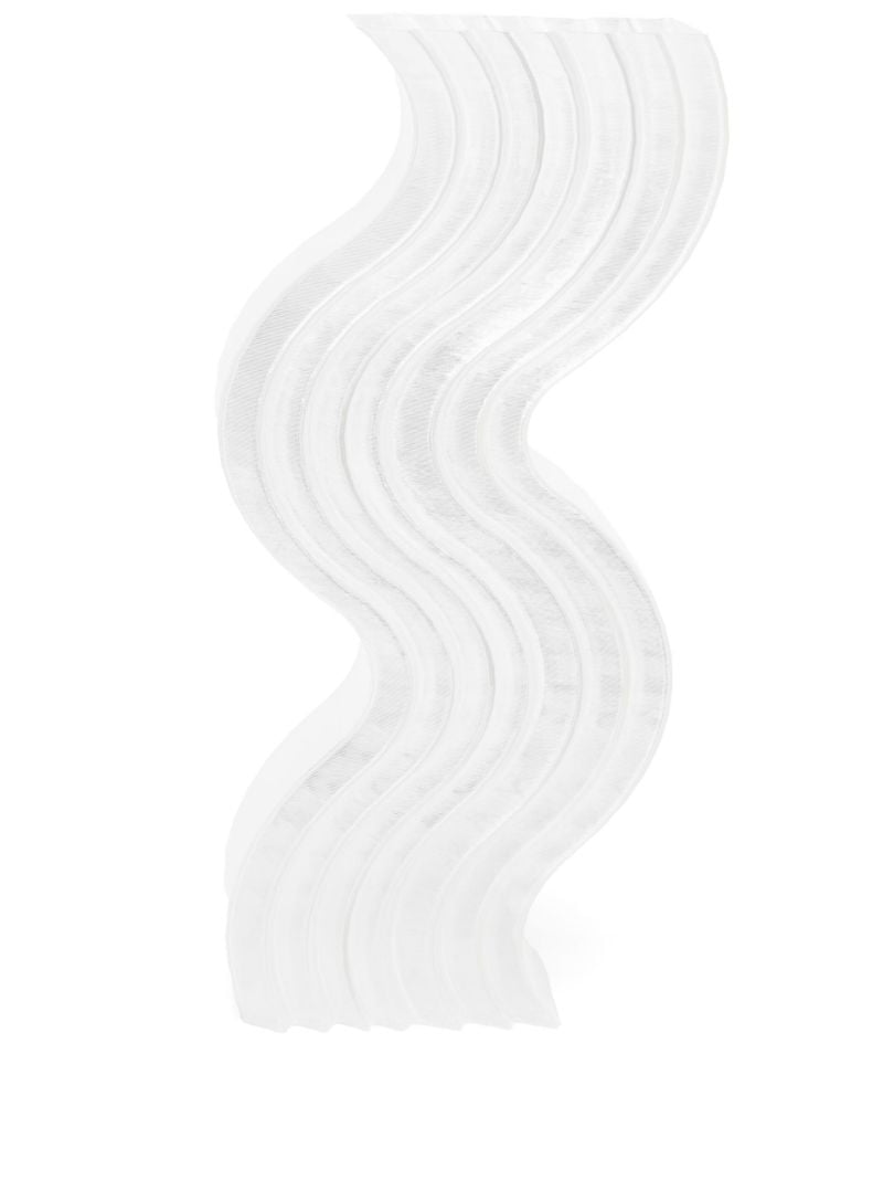 White Capsule Iii 3d Printed Vase