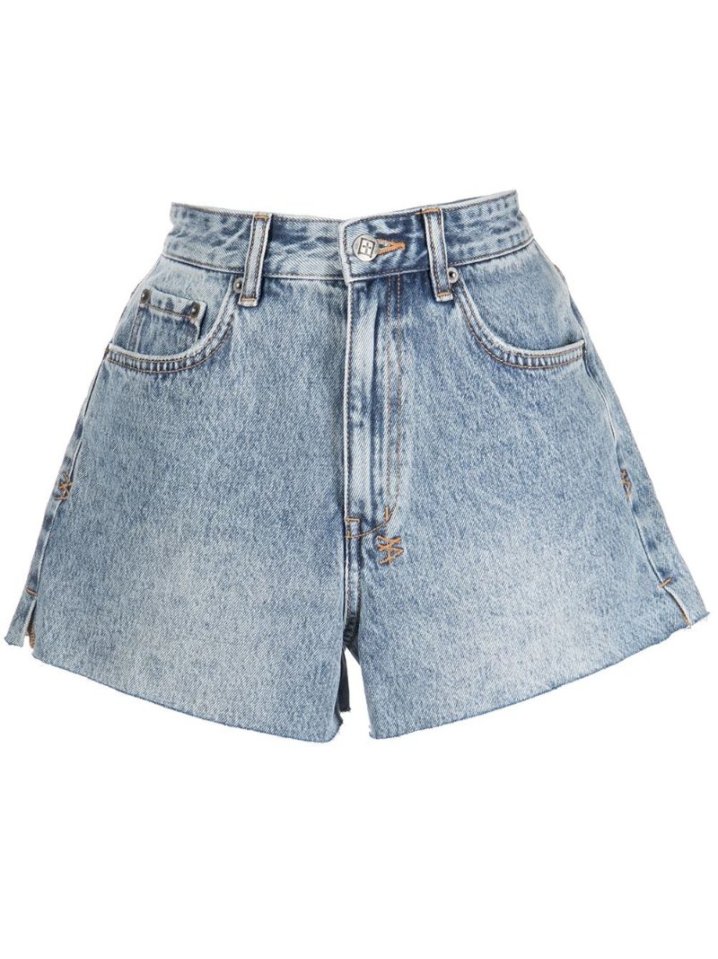 Blue Rise N Hi Denim Shorts