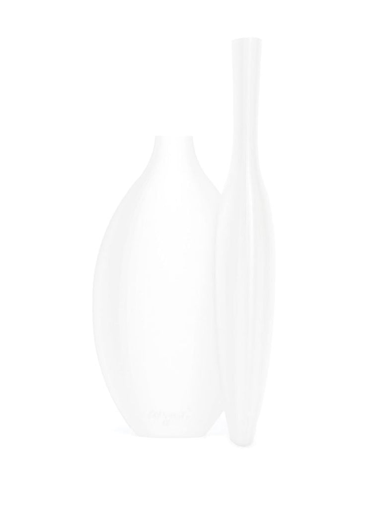 Neutral Double Vessel Vase