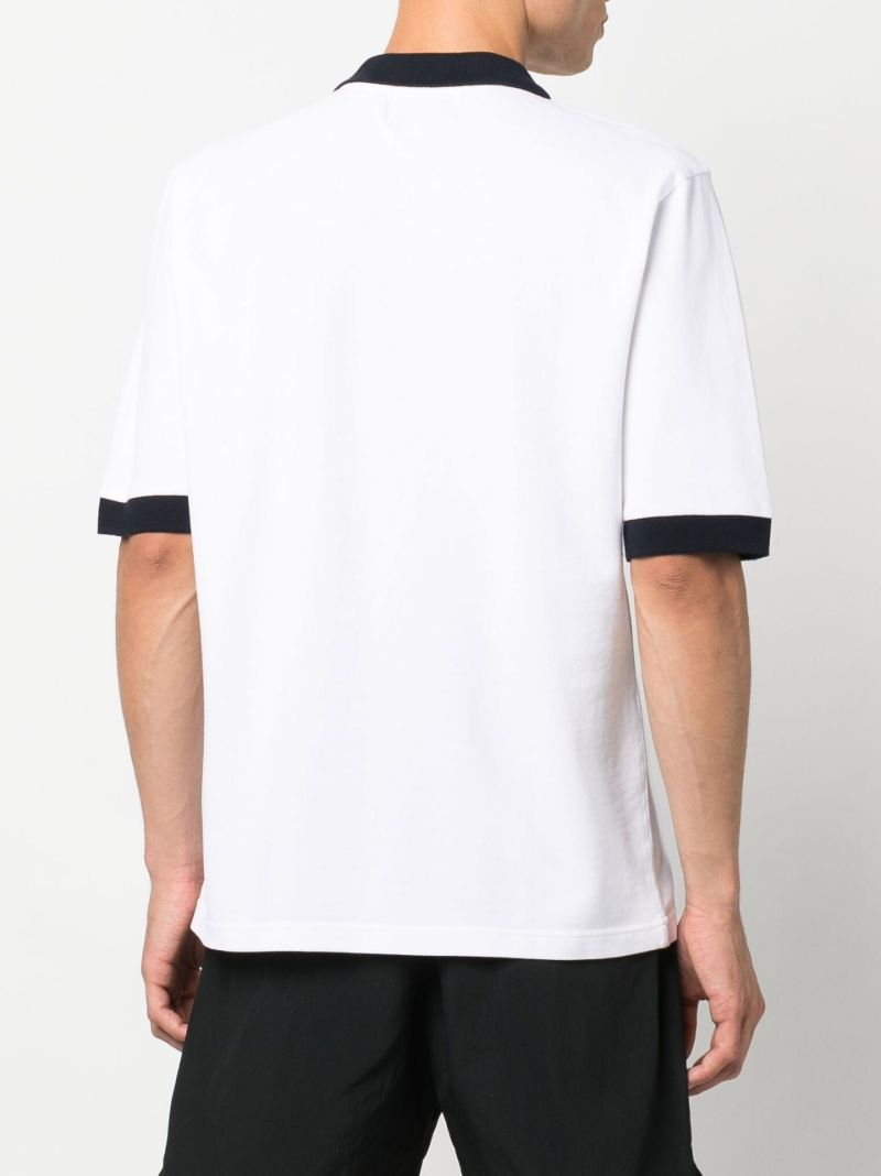 White Arthur Organic Cotton Polo Shirt