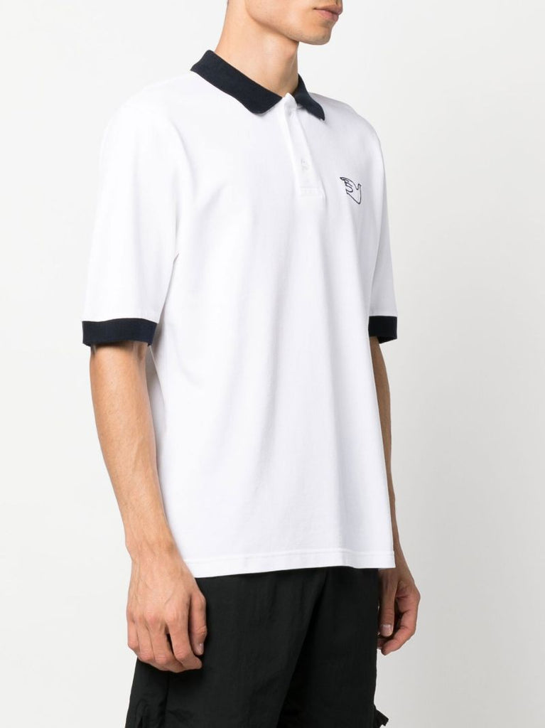 White Arthur Organic Cotton Polo Shirt