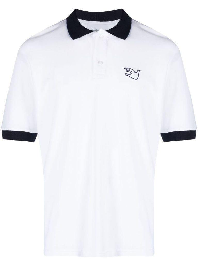 White Arthur Organic Cotton Polo Shirt