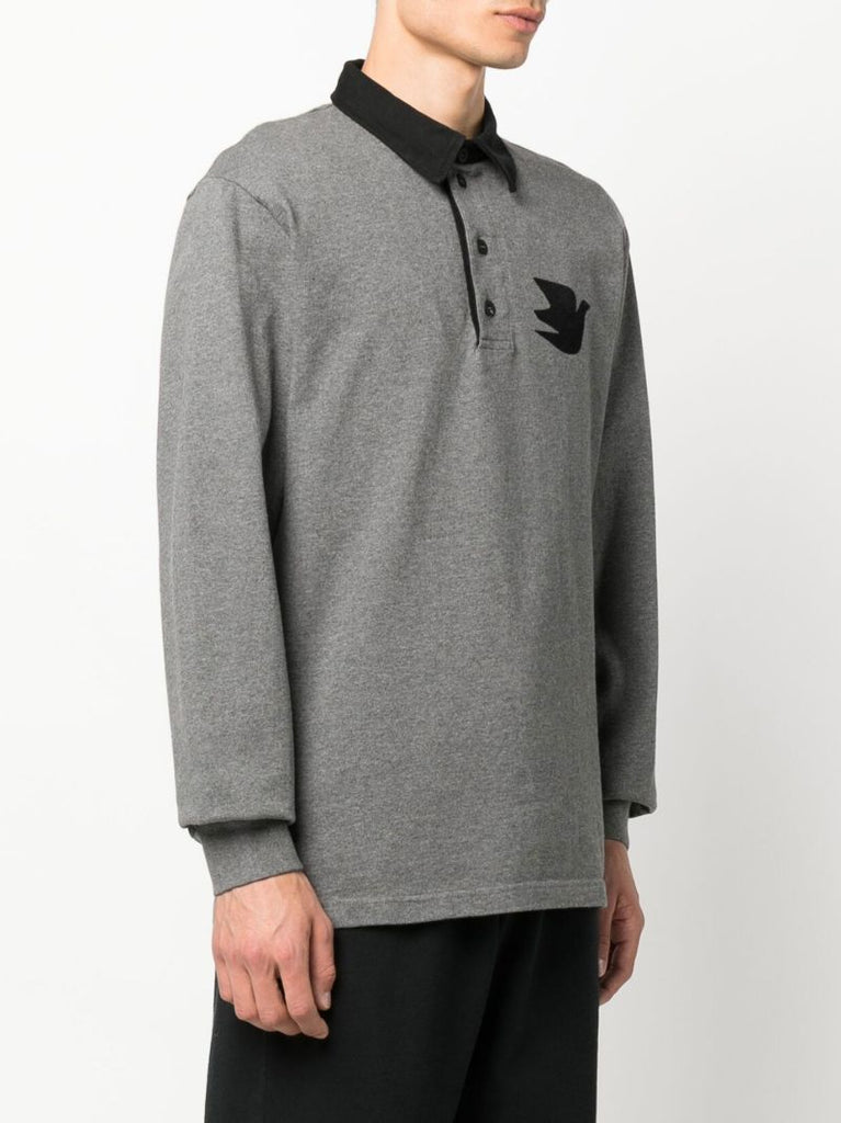 Grey Grand Organic Cotton Rugby Shirt