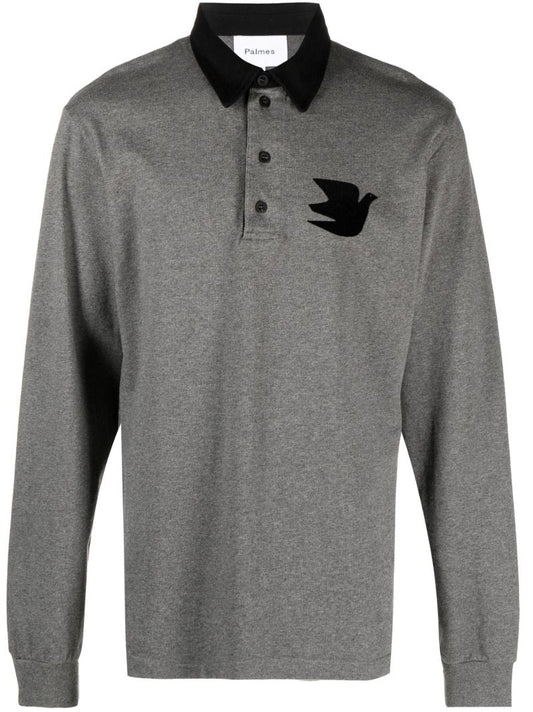 Grey Grand Organic Cotton Rugby Shirt