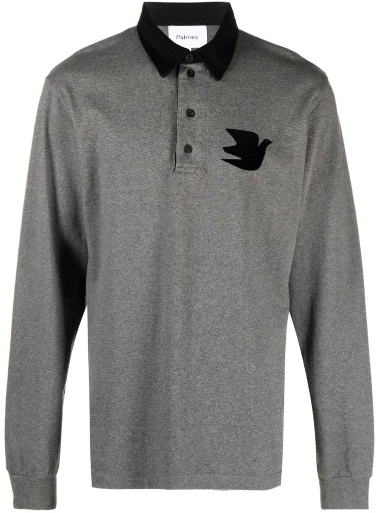 Grey Grand Organic Cotton Rugby Shirt