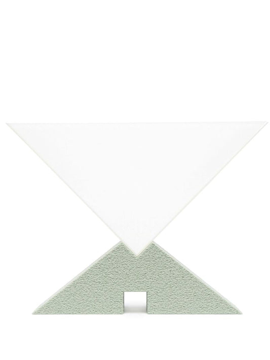 Green and White Skelling Sculpture