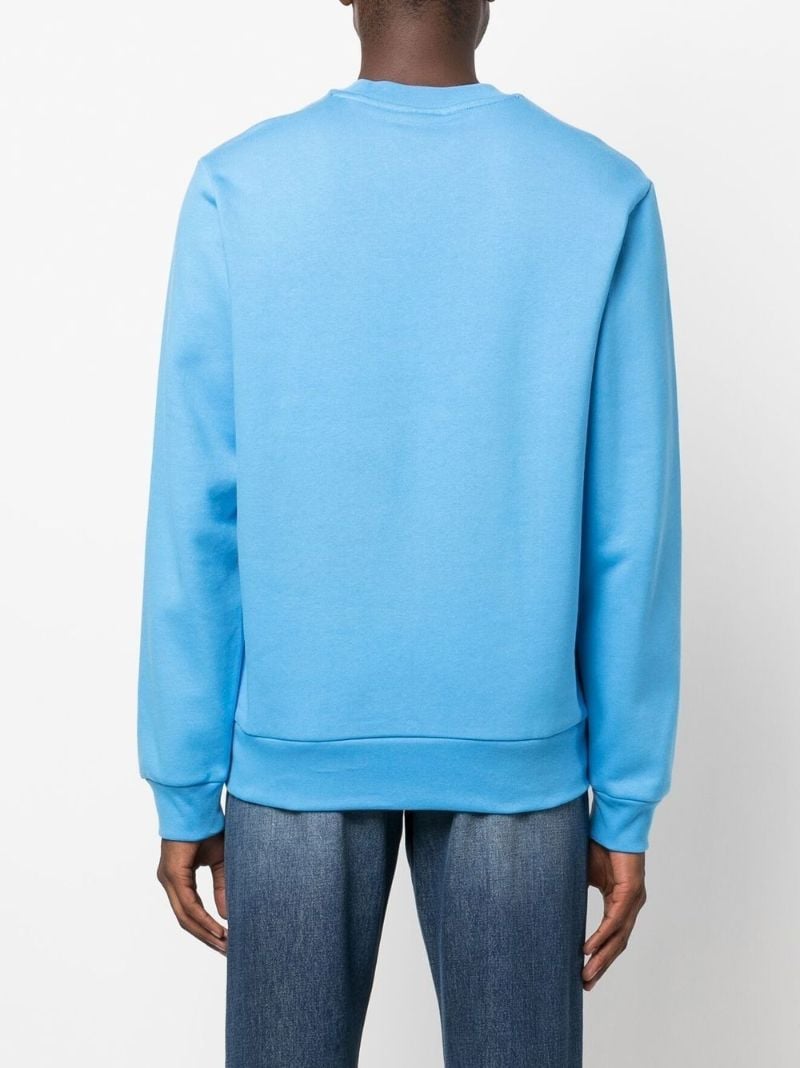 Blue Logo Patch Sweatshirt