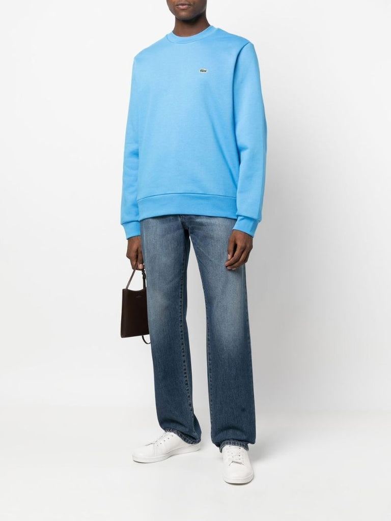 Blue Logo Patch Sweatshirt
