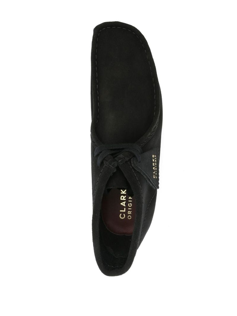 Black Wallabee Ankle-length Suede Boots