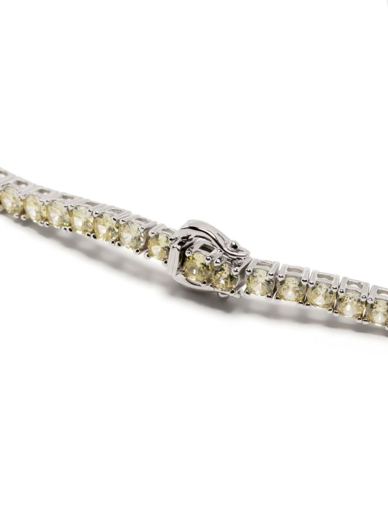 Sterling Silver Crystal Bracelet