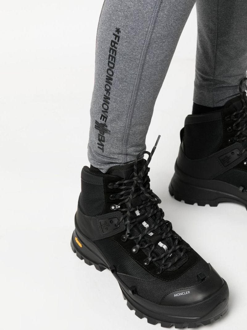 Grey Jersey Performance Track Pants