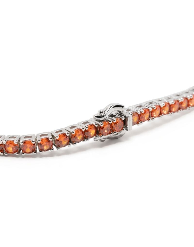 Sterling Silver Crystal Bracelet