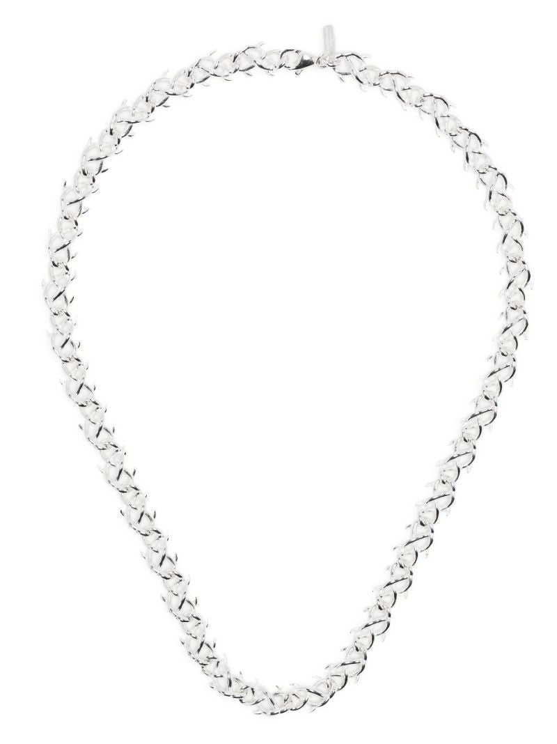 Sterling Silver Thorn Necklace