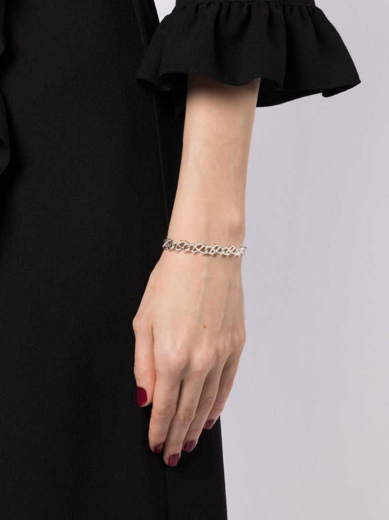 Sterling Silver Thorn Bracelet